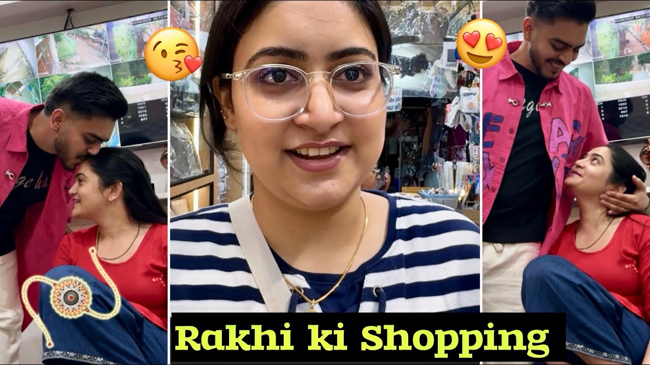 Sibbu ke sath pehli rakhi😍Chinu Swati ki❤️