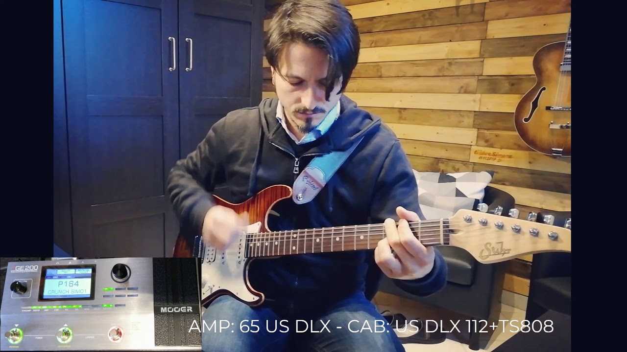 Simone Luca Ferrara - MOOER GE200 Custom Sounds Demo Review