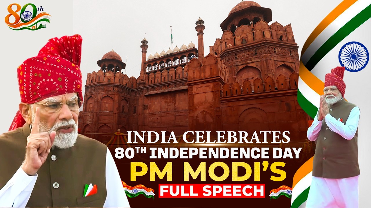 Independence Day 2026 LIVE: PM Narendra Modi's speech from Red Fort | 15th August | India | Delhi