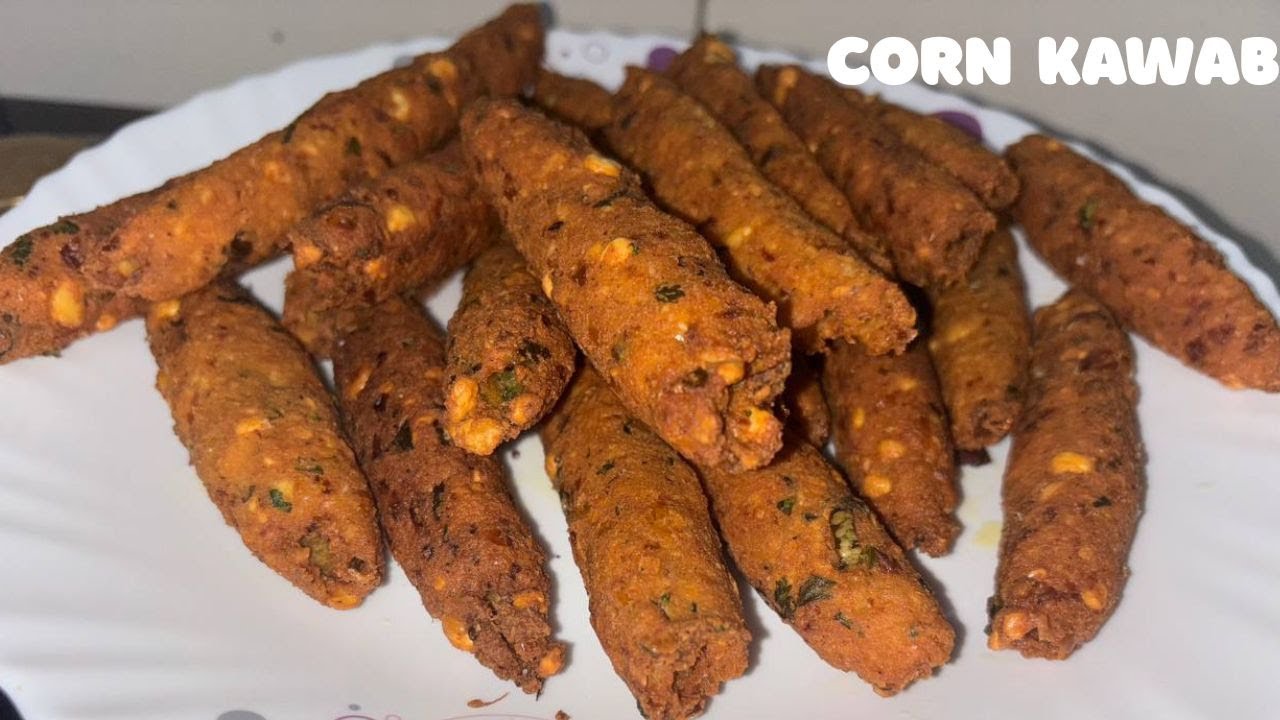 मेरे इस आसान तरिके से बनाये हैदराबादी कोर्न कवाब ॥ Crispy Corn Kebabs | Instant Snacks Recipe ||