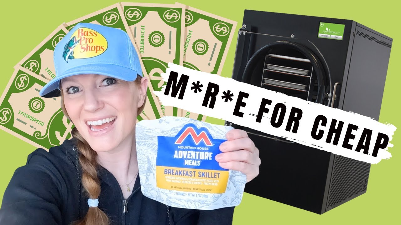 DIY Mountain House Meal for CHEAP with my Freeze Dryer!