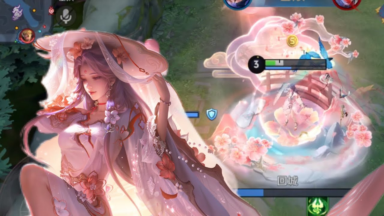(VGVD/ Honor of king/ 王者荣耀) VƯƠNG CHIÊU QUÂN (王昭君- Princess Frost) RANK MÙA 37