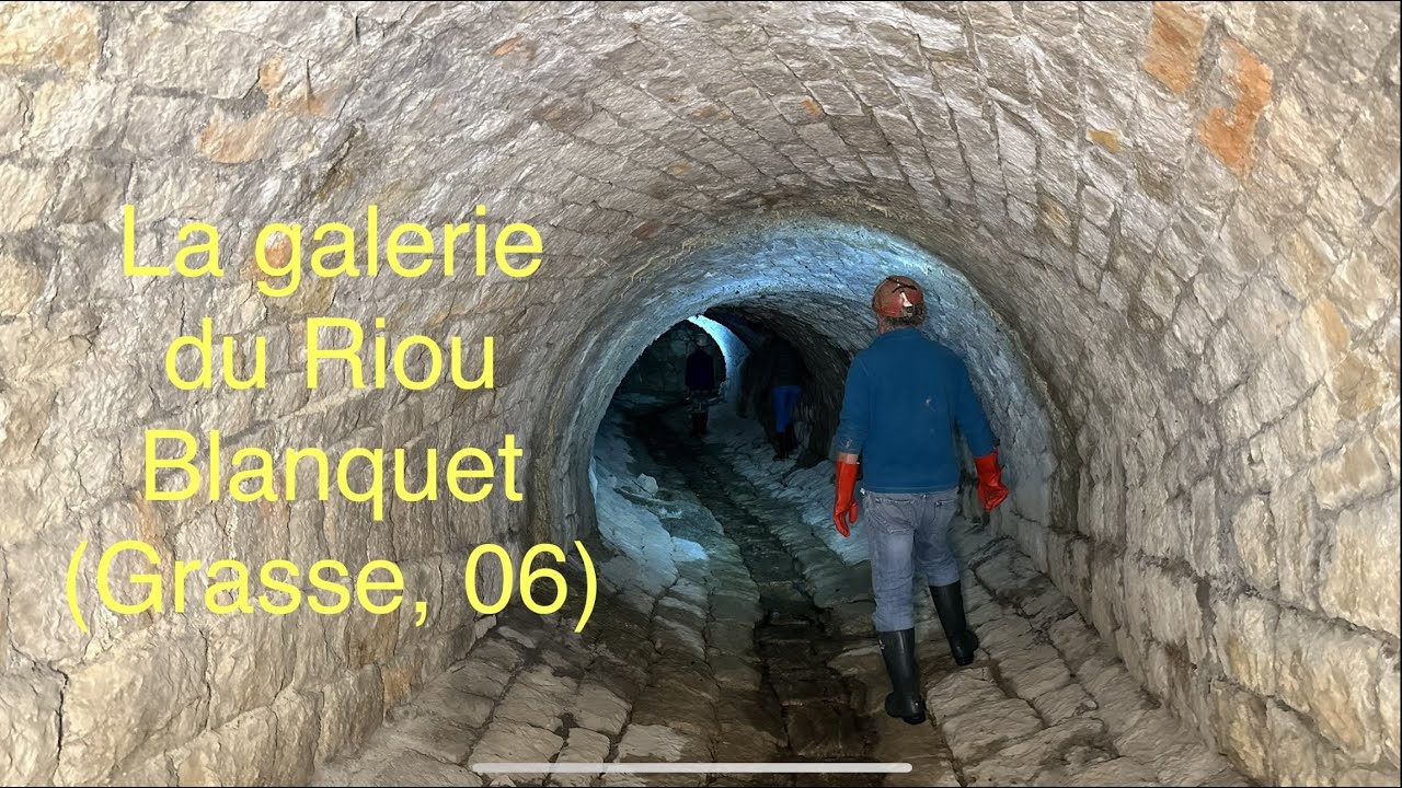 Hydrogéologie - La galerie amont du Riou Blanquet (Grasse, 06)