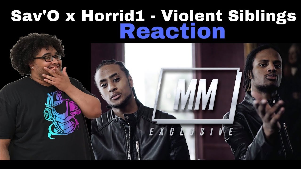 AMERICANS REACTION TO UK DRILL - #CGM Sav'O x Horrid1 - Violent Siblings (Music Video)