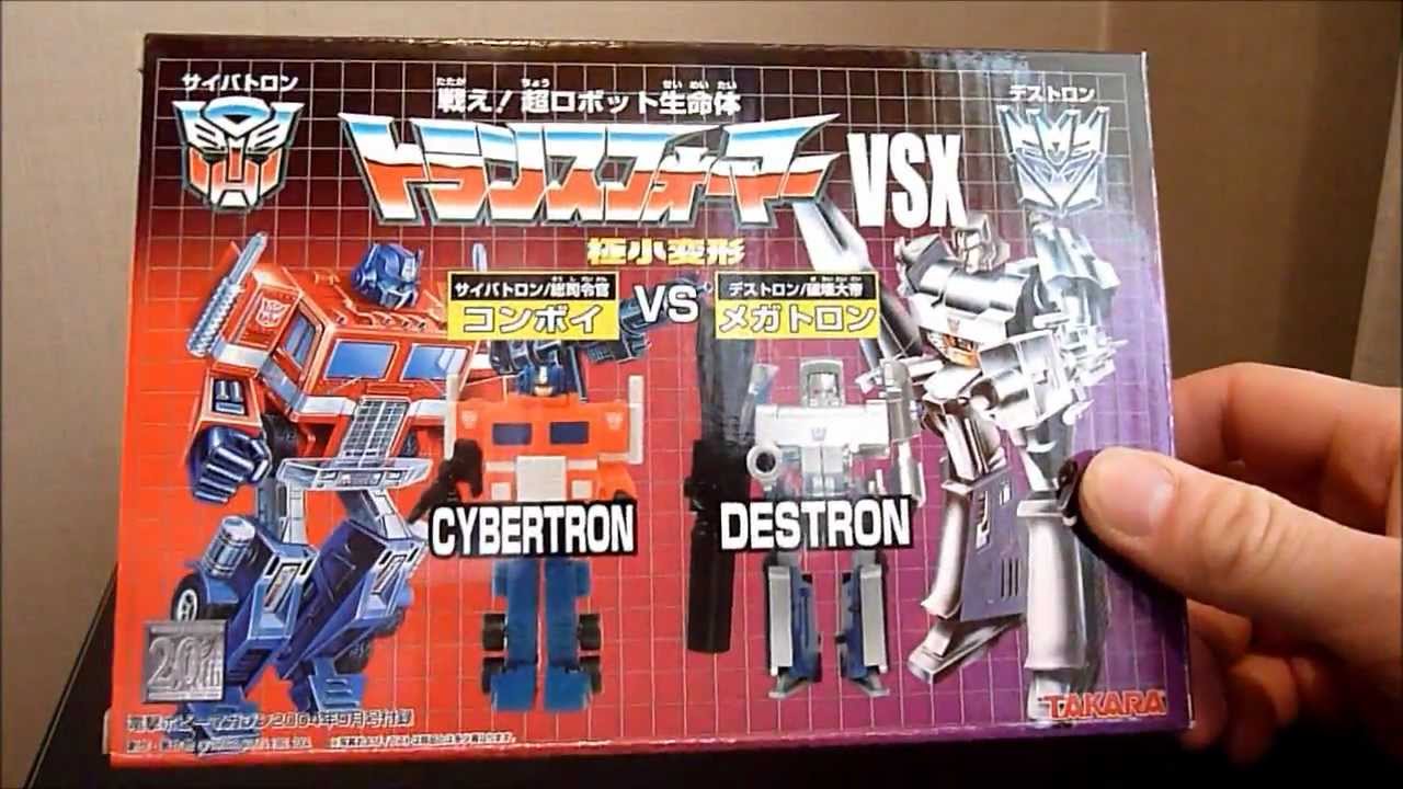 Transformers WST VSX MEGATRON VS. CONVOY Set Review