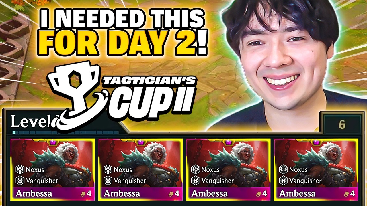 I Needed A 1st To Make Day 2 Of Tacticians Cup... Rolling For Ambessa 3 Was My Only Out!