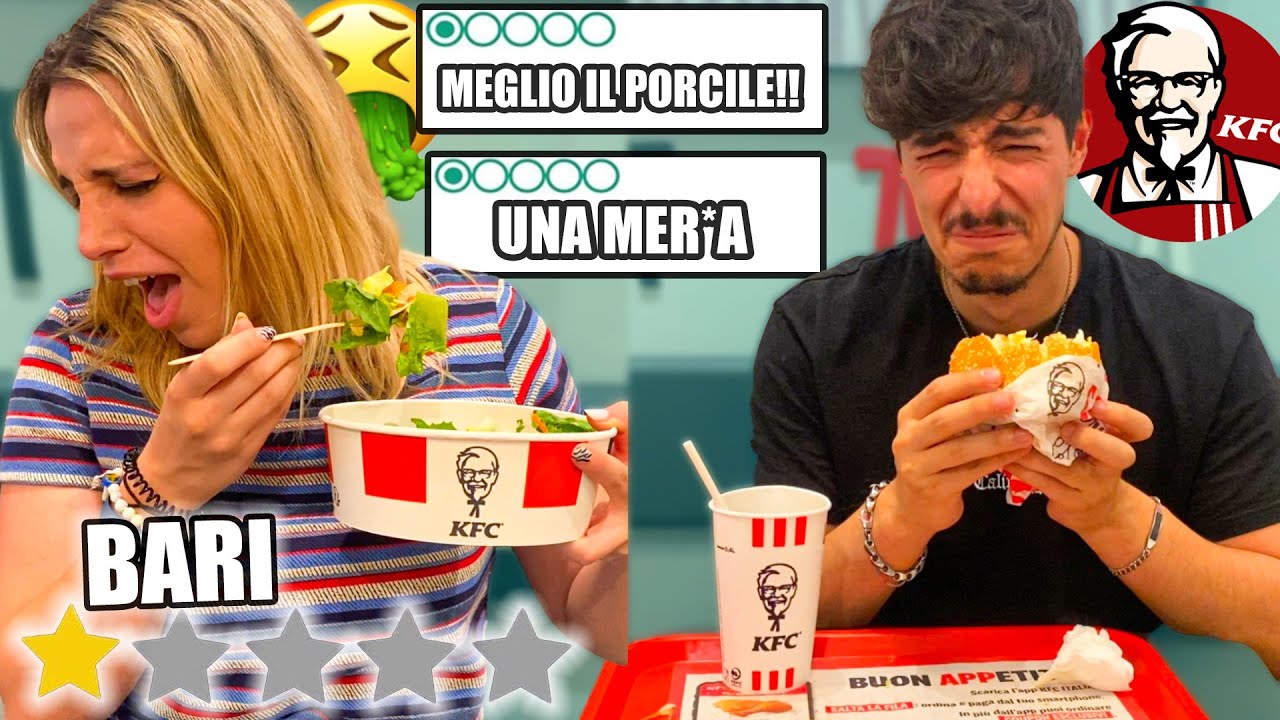 MANGIAMO NEL KFC PEGGIO VALUTATO DI BARI! *E' DAVVERO COSI TERRIBILE?*