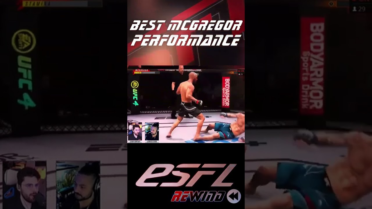 Best Conor McGregor Performance In ESFL History? - Ed Parker