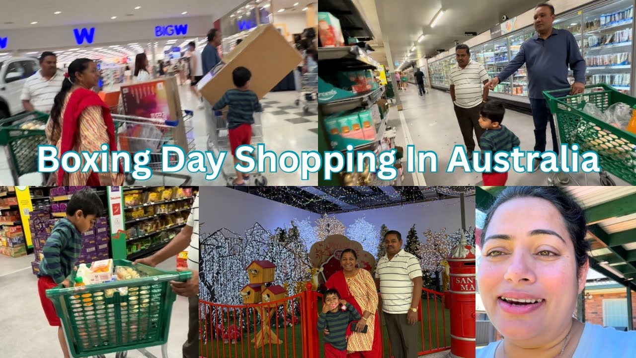Boxing Day Shopping In Australia  | 