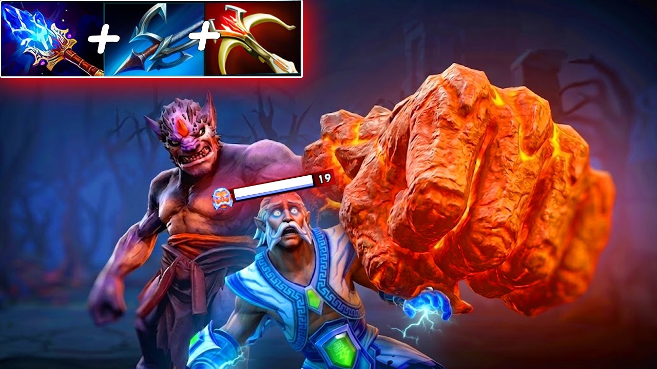 Lion Mid One Shot Finger Build Crazy Comeback 🔥