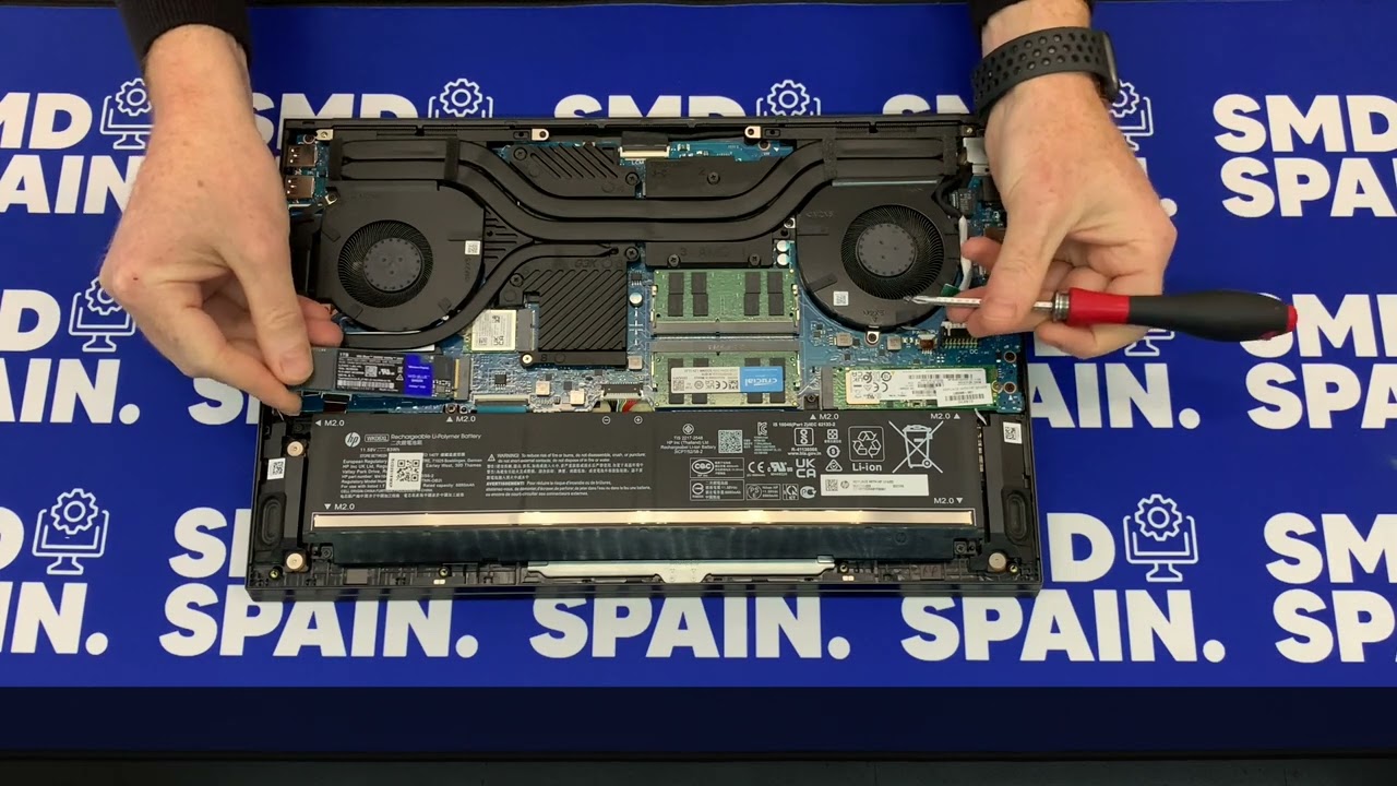 HP Omen 16C0045ns AMD Ryzen 9 5900HX RTX3070 How To Upgrade M2 Pcie Nvme SSD RAM Disassembly