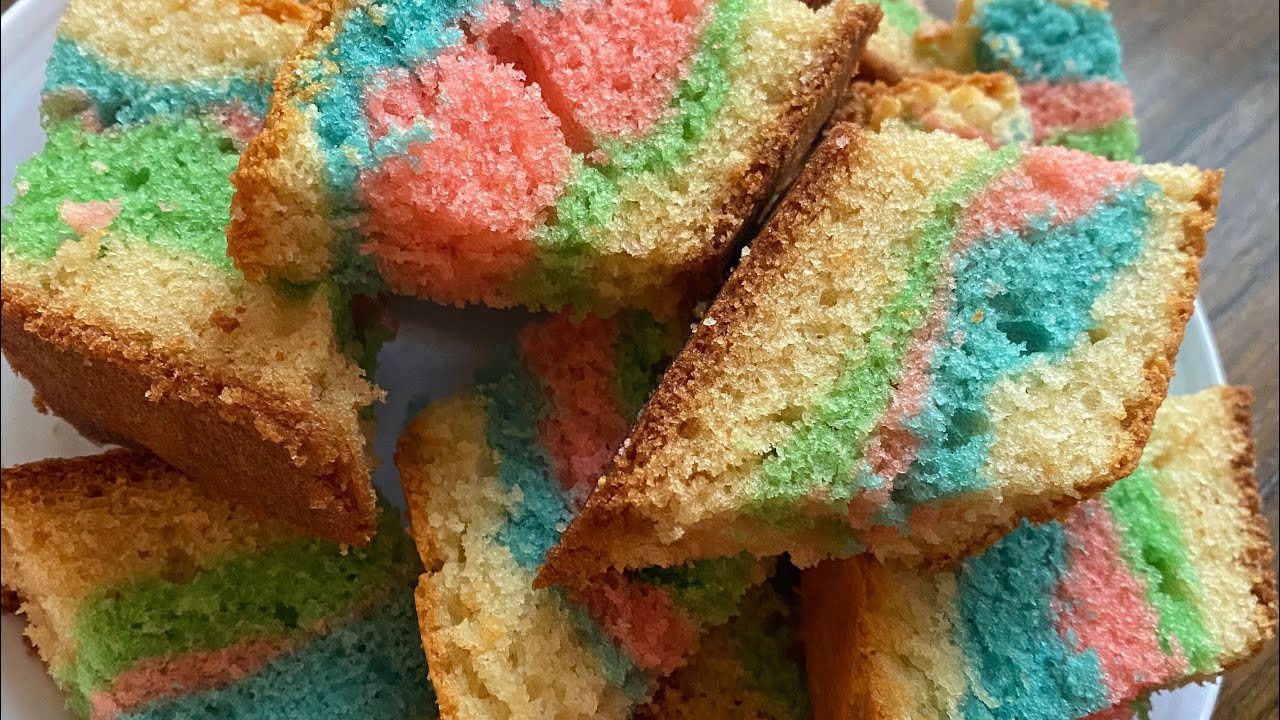 Super Moist Colorful Cake | Mumtaz Hasham