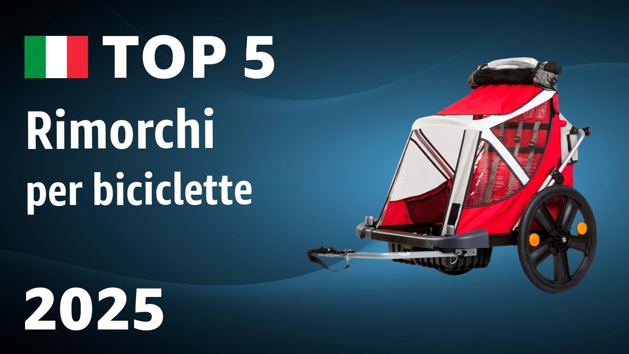 TOP—5. Migliori rimorchi per biciclette 2025