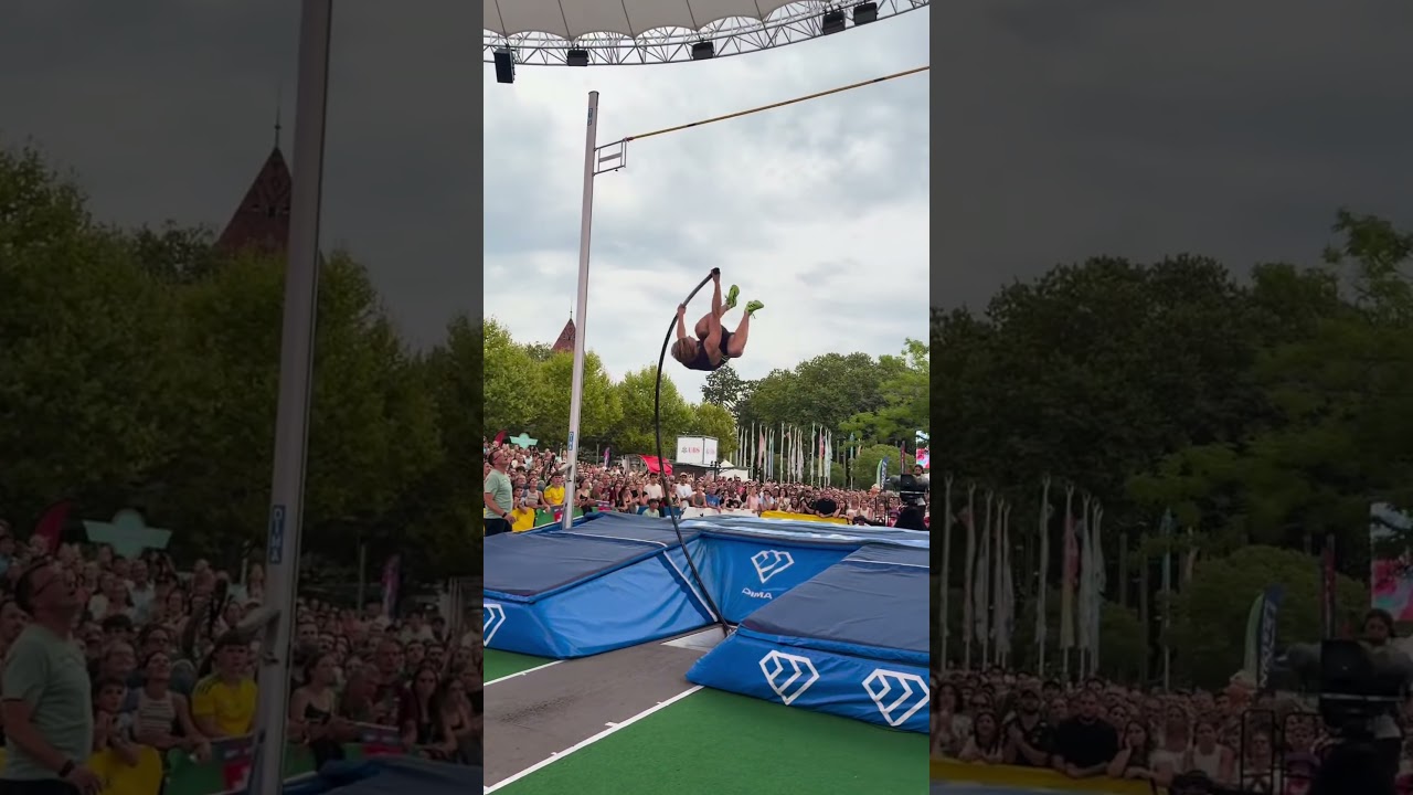 Pole vault 🤯#jumping😳#running #athletics #cricket #race #polevault #army #100m #trending #like #yt