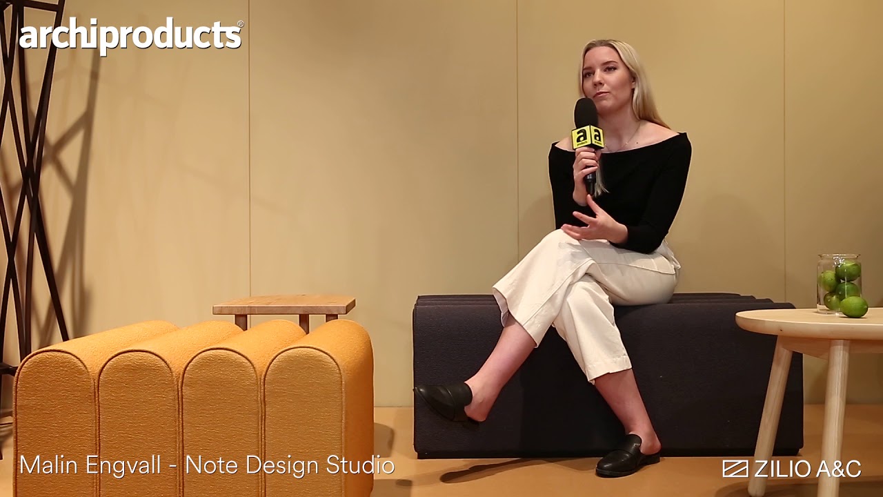 Salone del Mobile.Milano 2018 | ZILIO ALDO A&C - Malin Engvall presents Arkad the Pouf