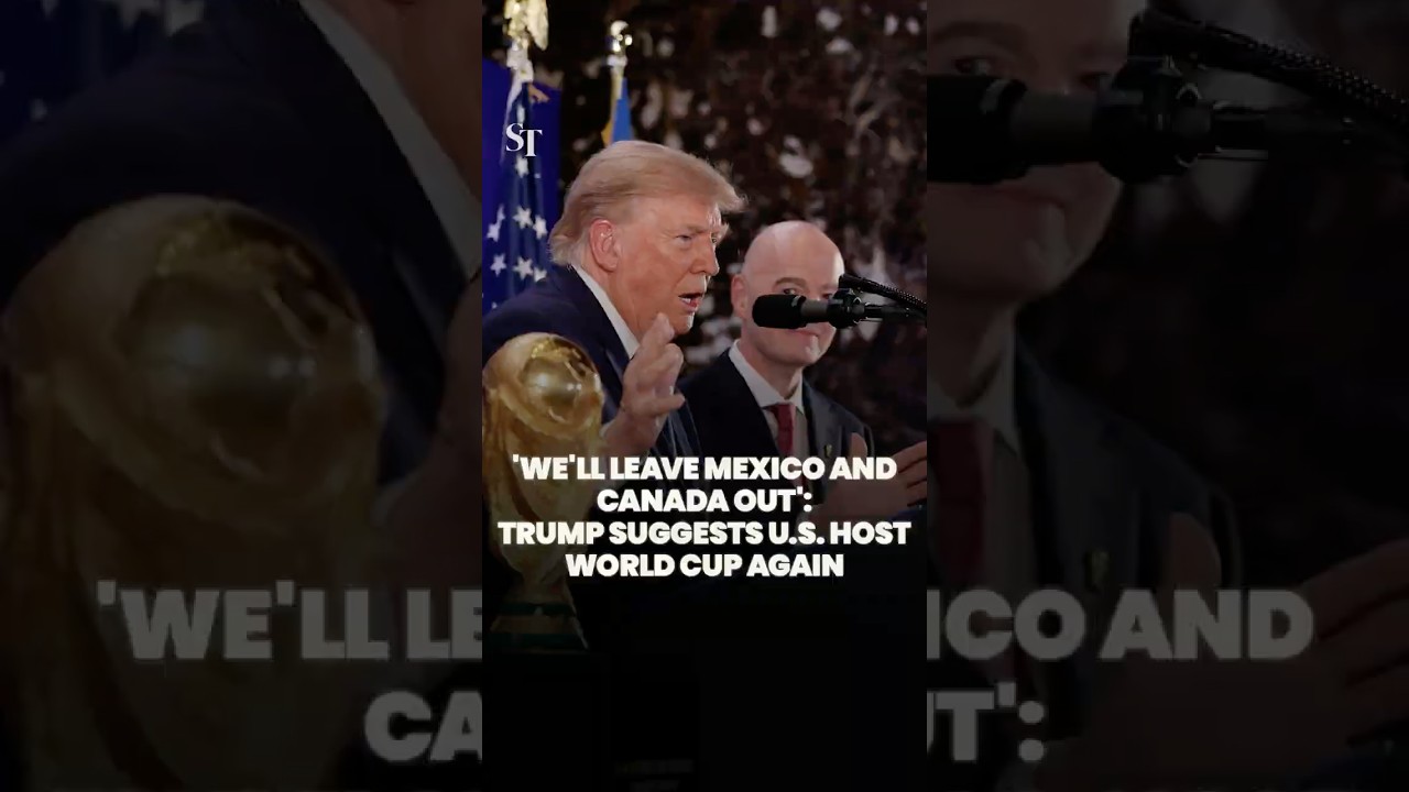 Trump suggests hosting World Cup again: 'We'll leave Mexico and Canada out'