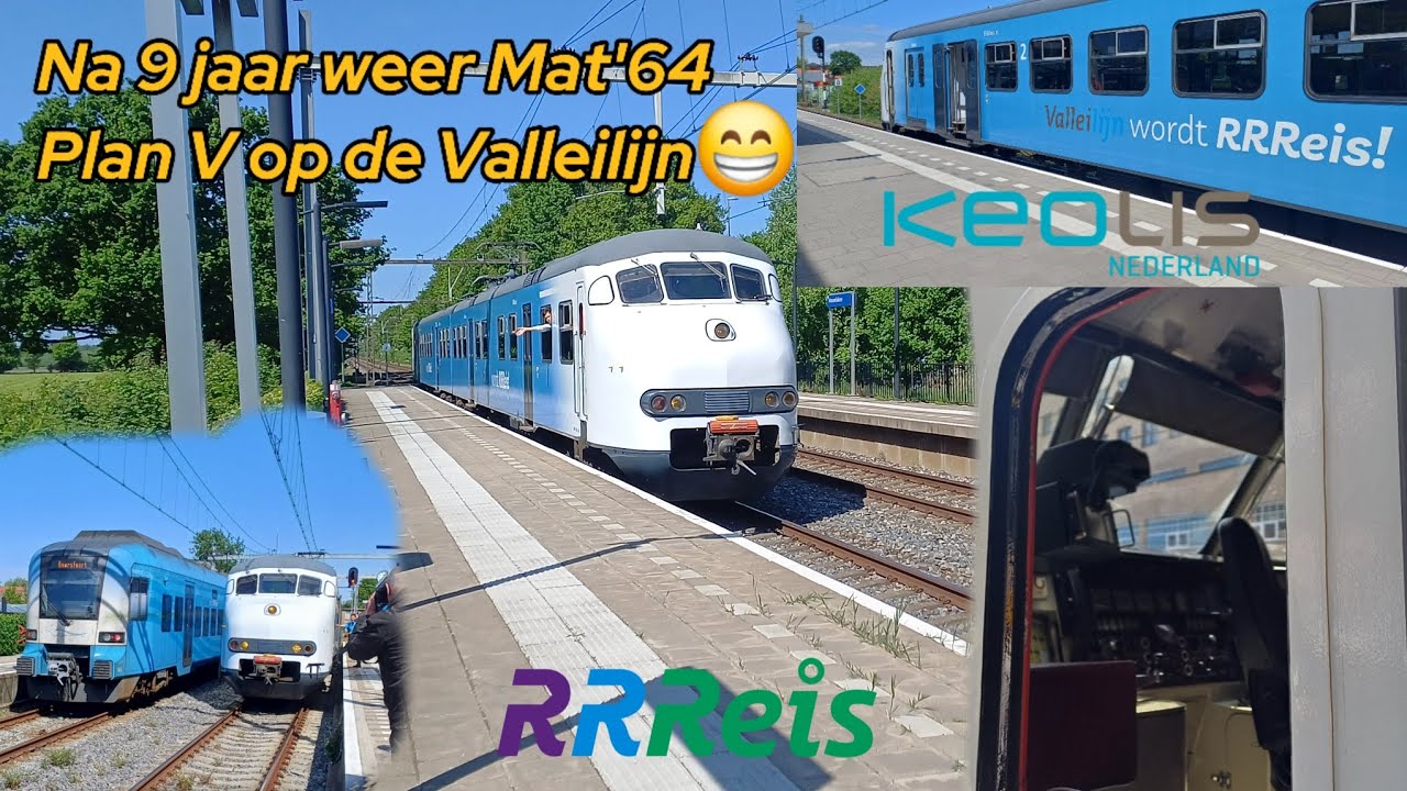 Special: Na 9 jaar keert de (Keolis) Mat'64 Plan V 904 tijdelijk terug op de Valleilijn (3 mei 2025)