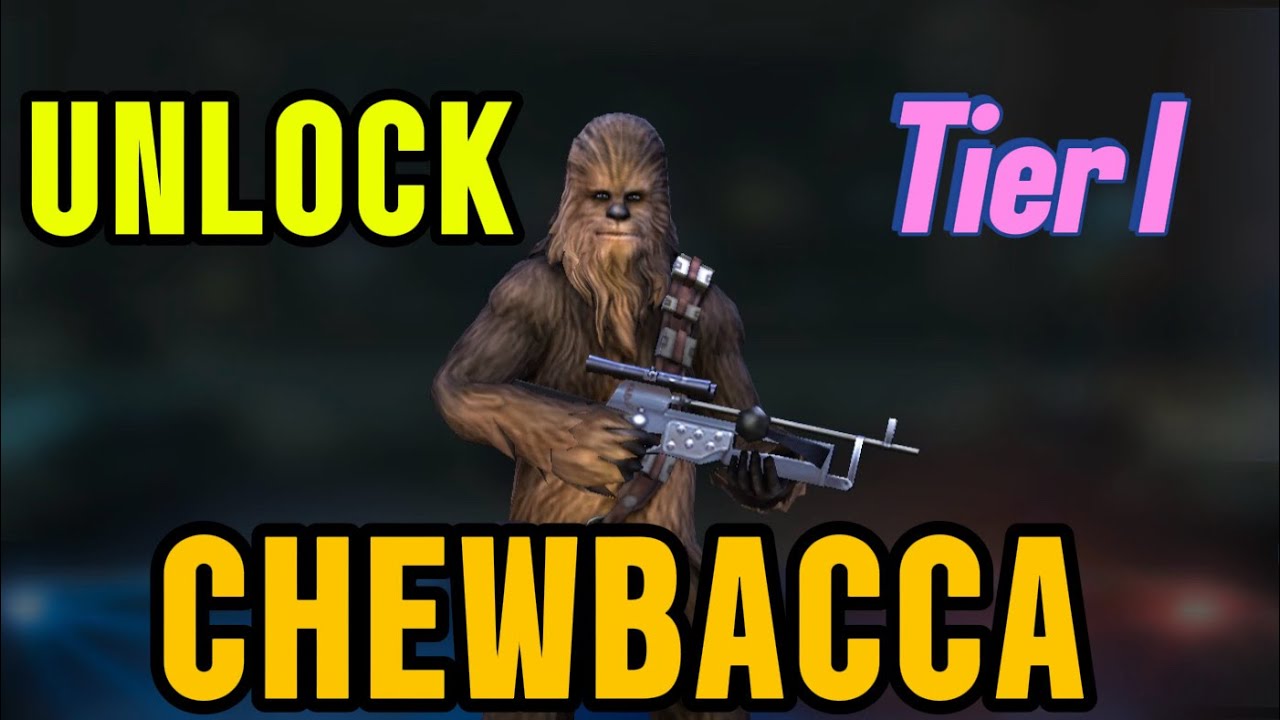 SWGOH Chewbacca Journey Guide Tier 1 | One Famous Wookiee Event (Easy Unlock)