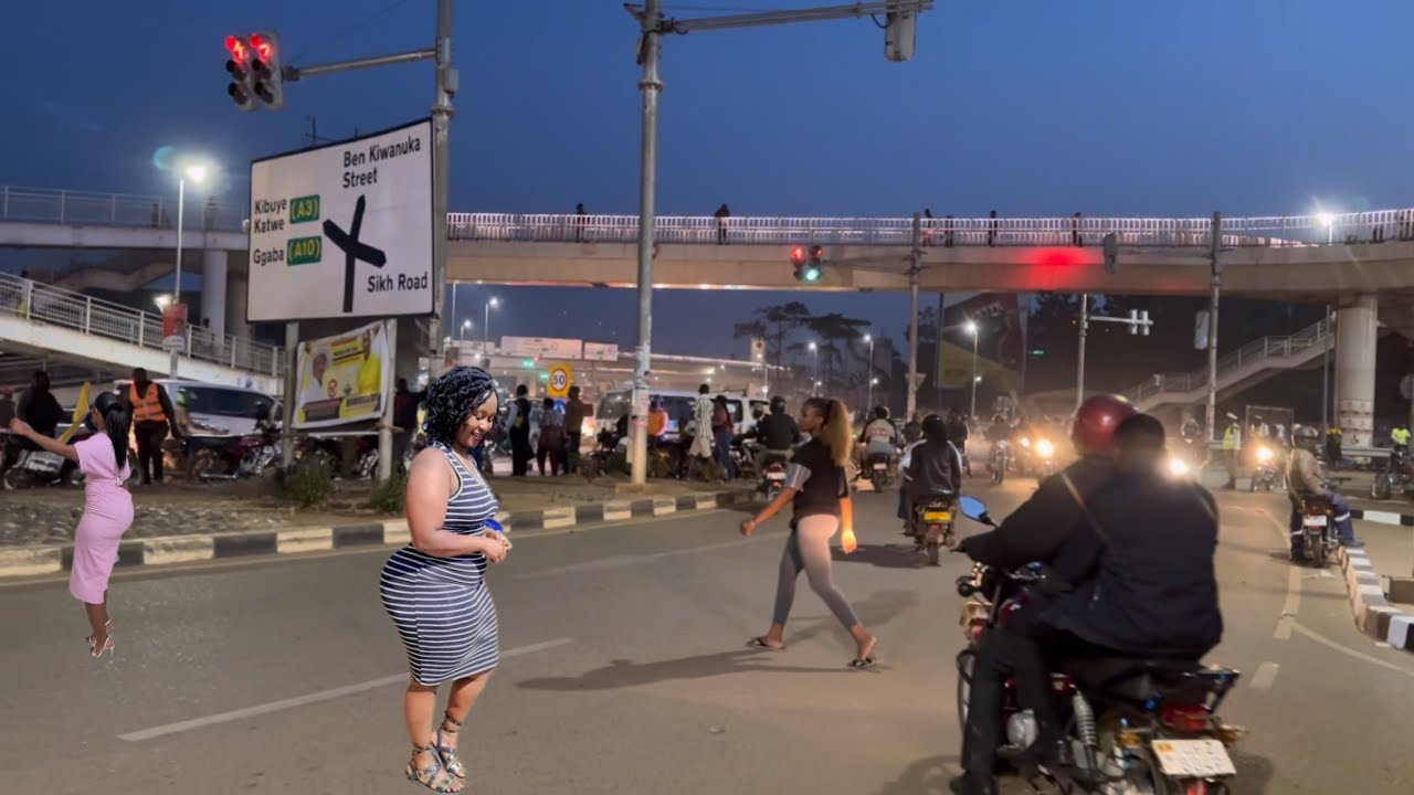 Is This African City Safe At Night (Kampala Uganda) 