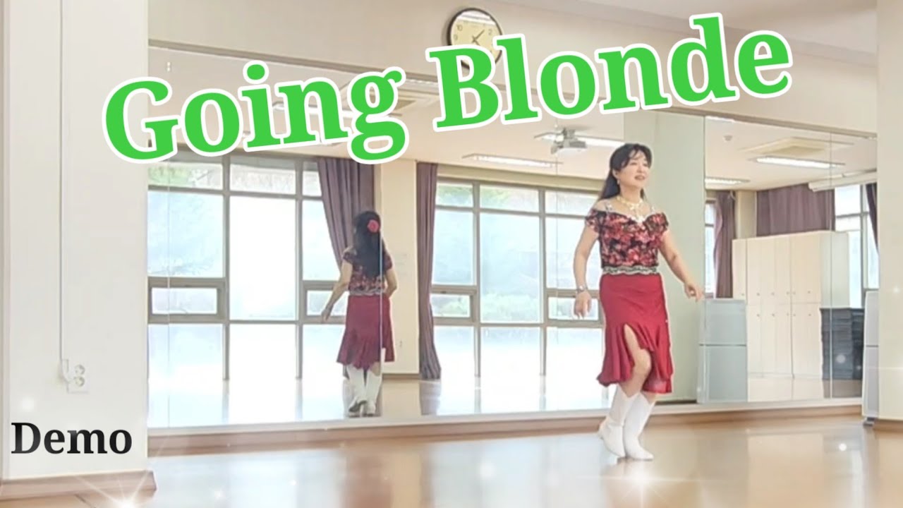 Going Blonde🎶(Demo)Line Dance Beginner