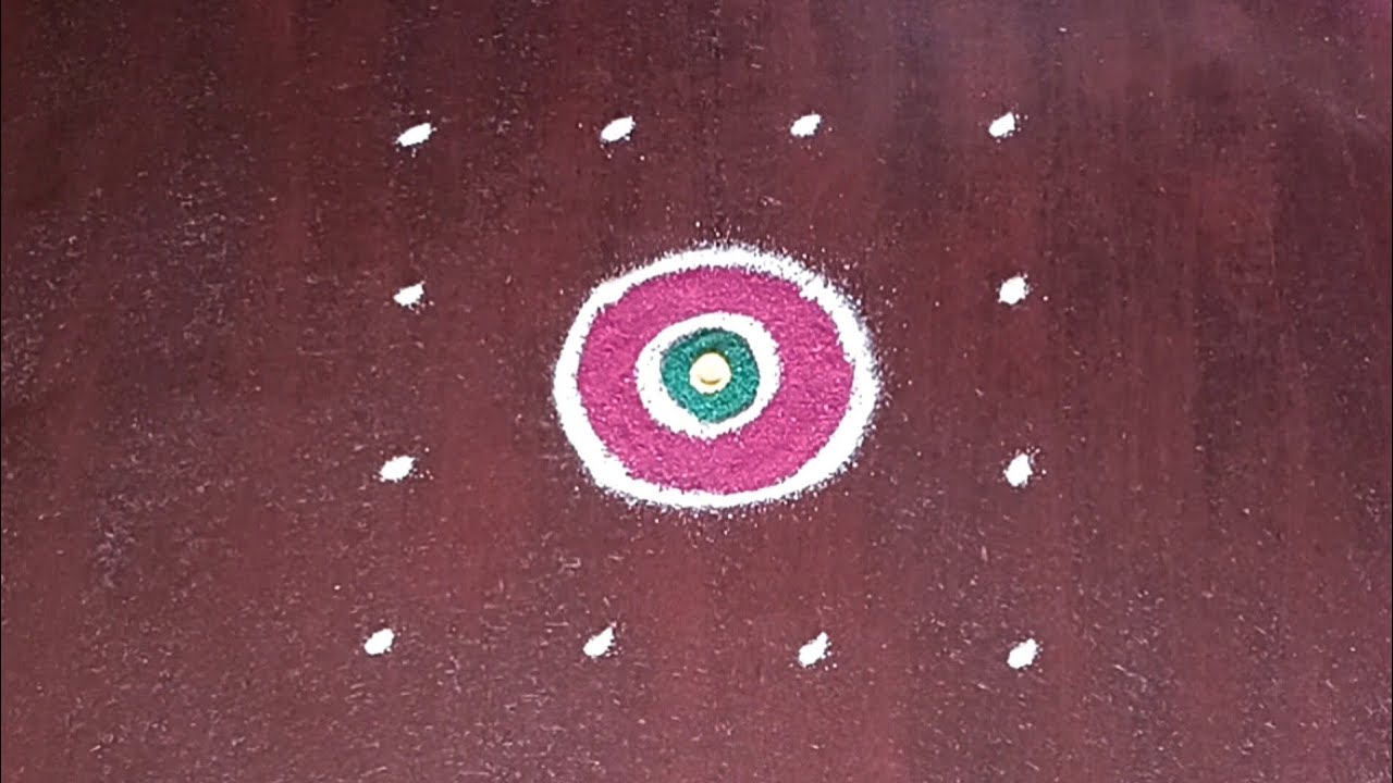 4x4 rangoli | daily rangoli | festival muggulu