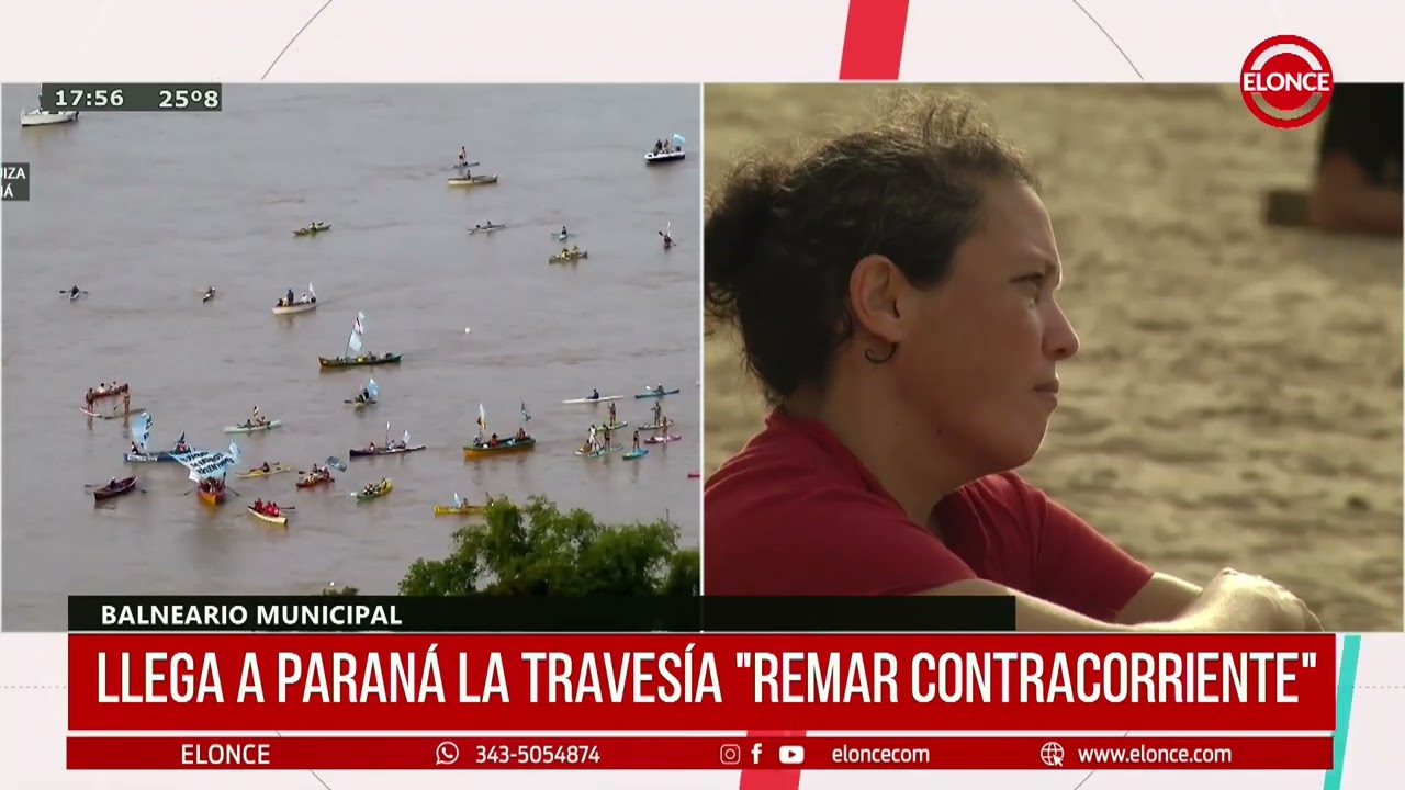 Llegó al balneario municipal la travesía 