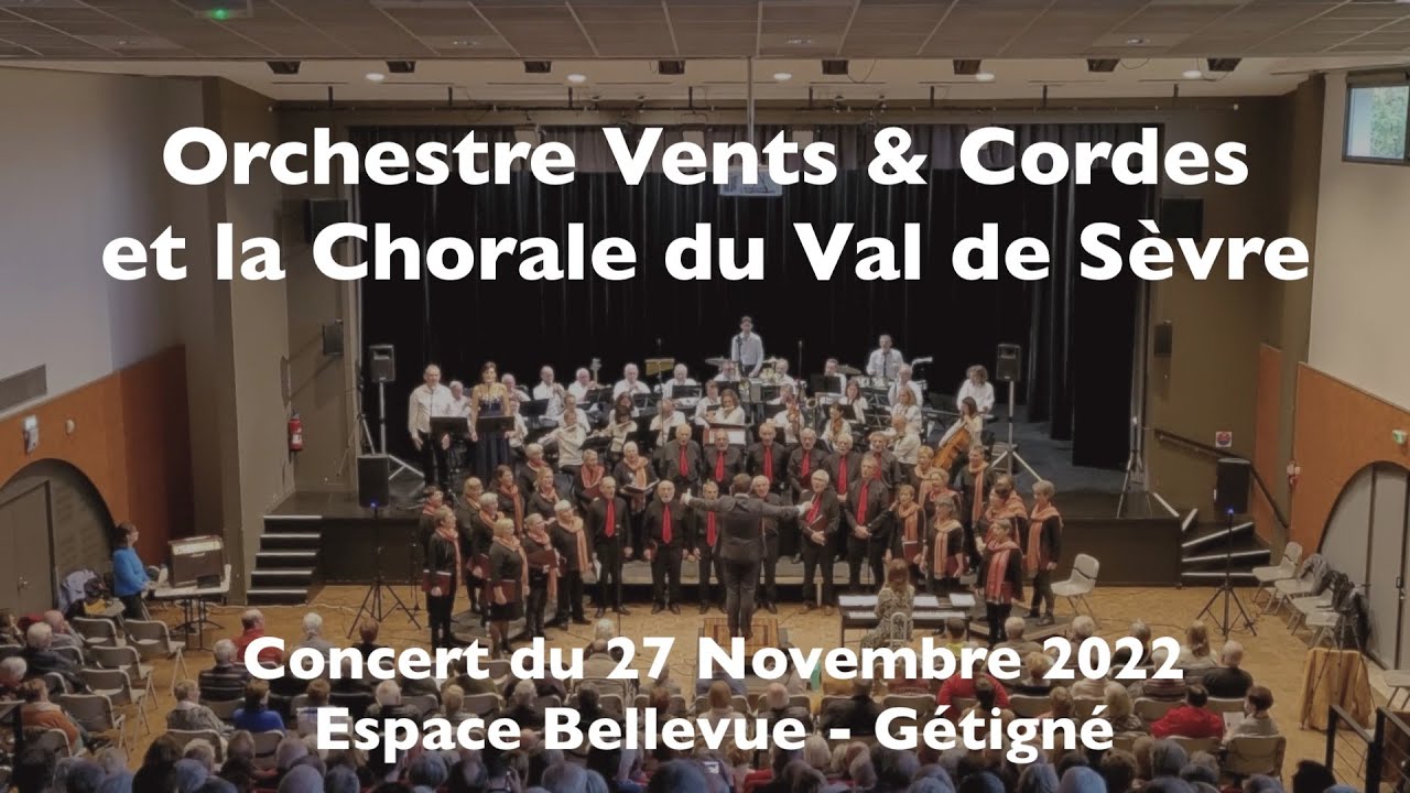 Vents & Cordes et la Chorale du Val de Sèvre - concert du 27 Novembre 2022