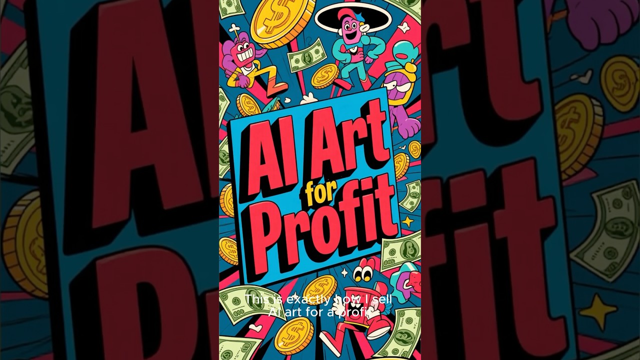 AI Art Makes Money Online #shorts #viralshorts
