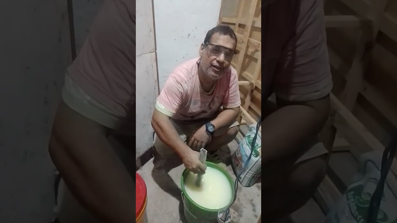 preparo e uso da sika 1 para impermeabilização de argamassa para fechar toda rede de capilaridade