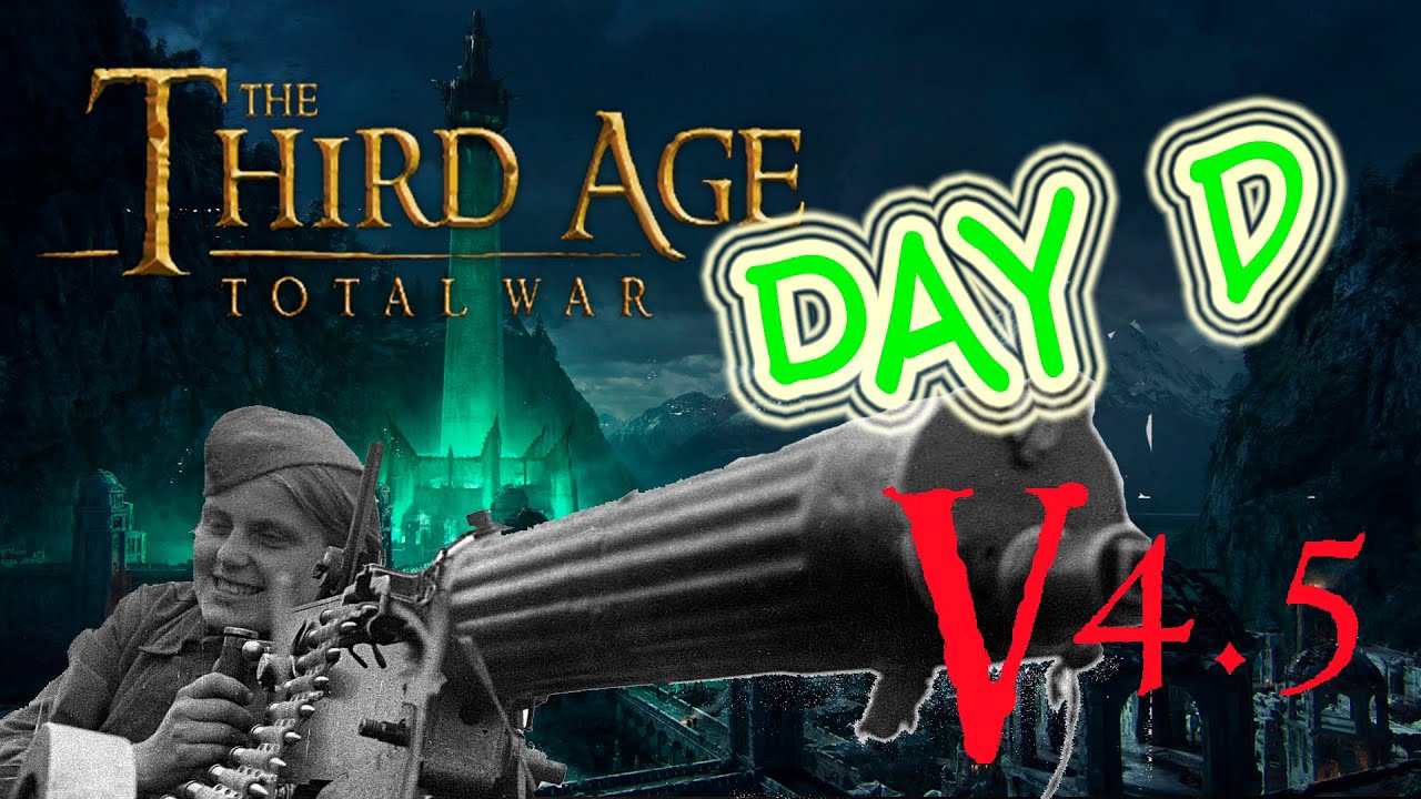 Third Age Total war DaC 4.5 Mordor #2 Битва за Минас Моргул