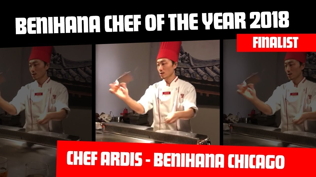 Benihana Chef of the Year 2018 Finalist - Chef Ardis