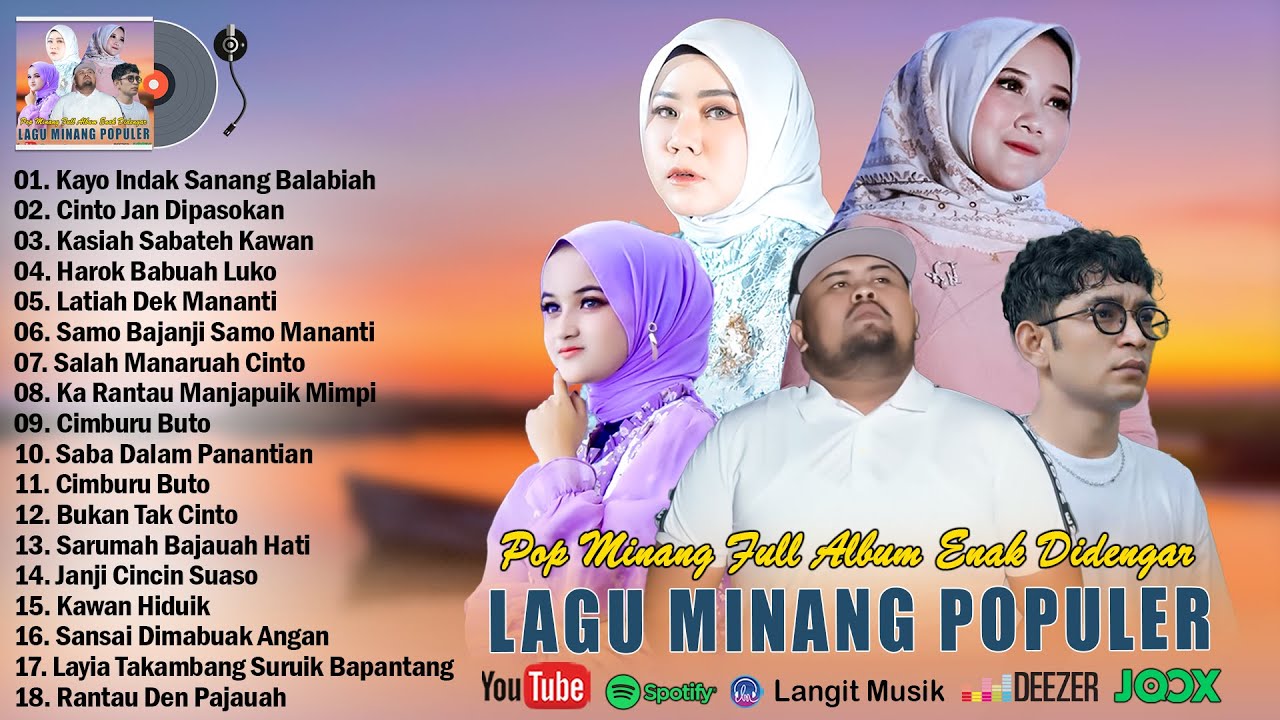 Lagu Minang Terbaru 2025 Full Album ~ Pop Minang Terpopuler 2025 ~ Enak Didengar