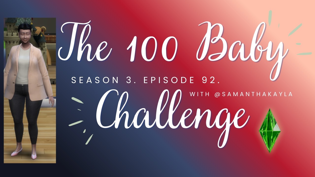 Her brother moves out and she goes out to a coffee shop??I 100 BABY CHALLENGE part 92
