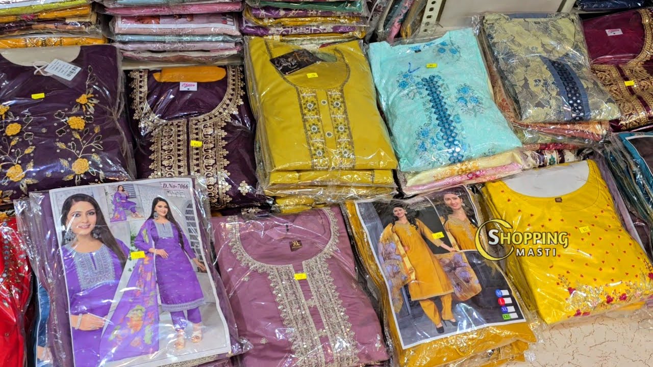 #Madina wholesale|| Boutique style 3piece set kurtis collection No extra gst 