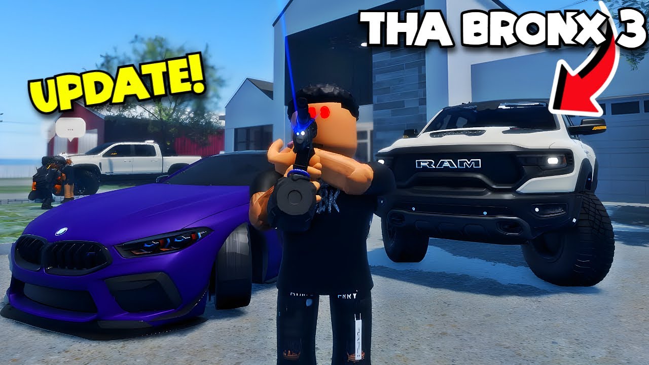NEW  MAP UPDATE + NEW GUN, CARS & MORE IN THA BRONX 3