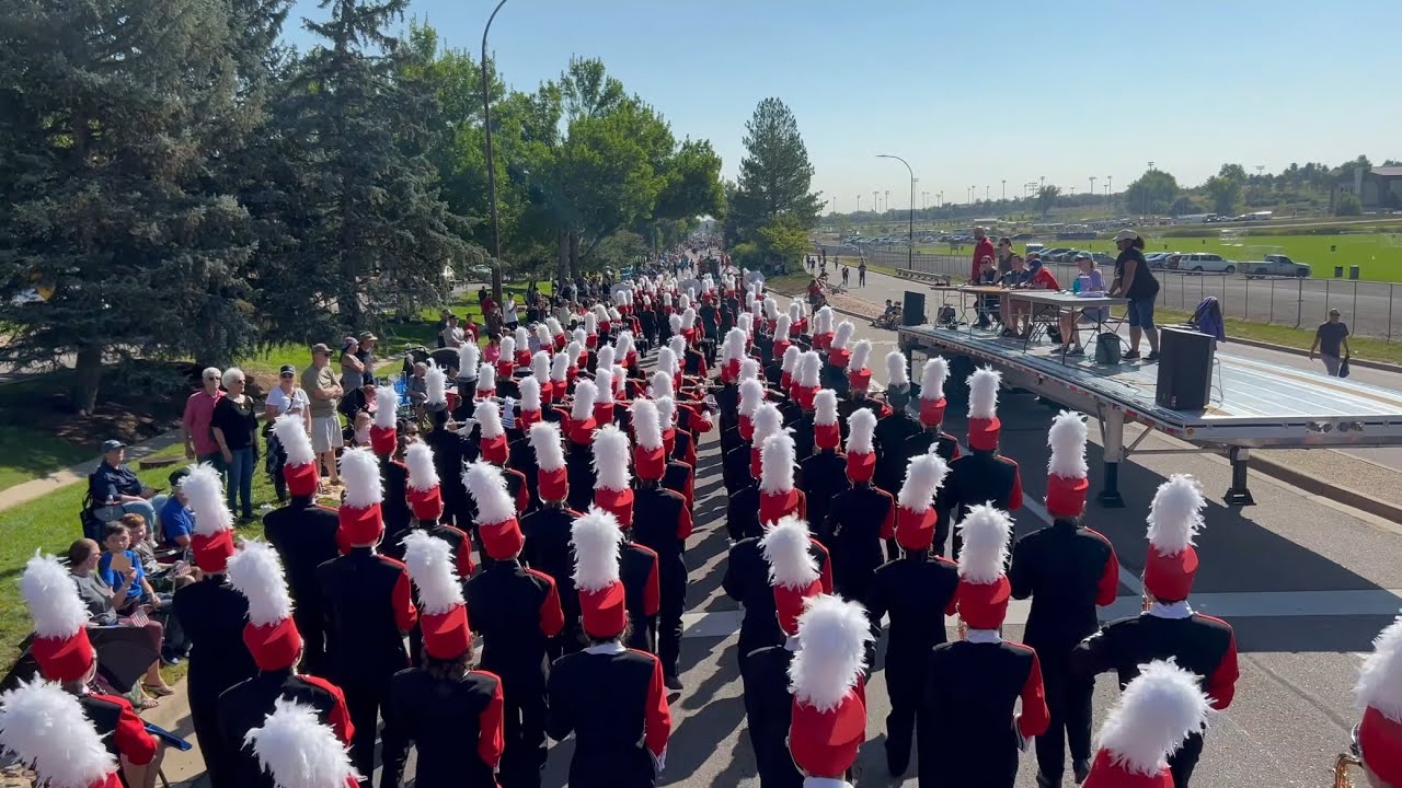 ARVADA HARVEST FESTIVAL PARADE 2024 - Eaglecrest High School Raptor Regiment Marching Band