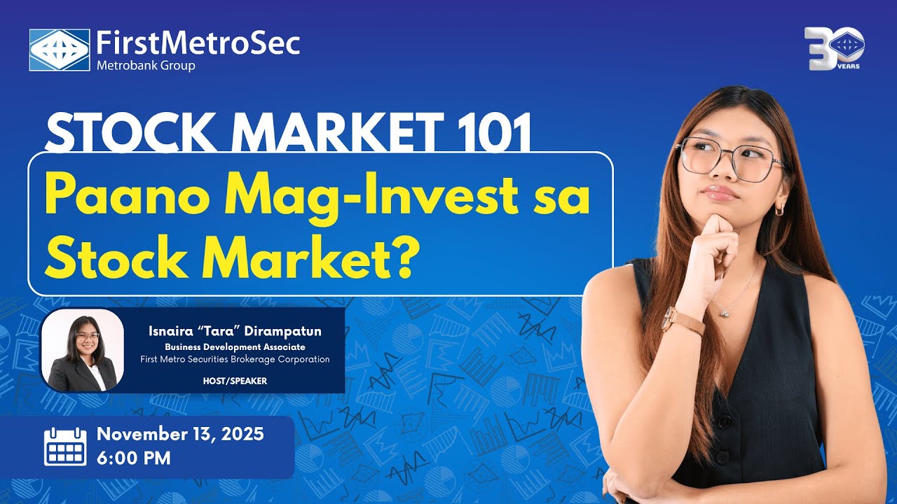 Webinar | Stock Market 101: Paano Mag-Invest sa Stock Market
