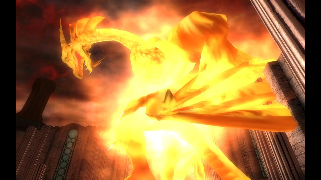 Oblivion - Akatosh VS. Mehrunes Dagon