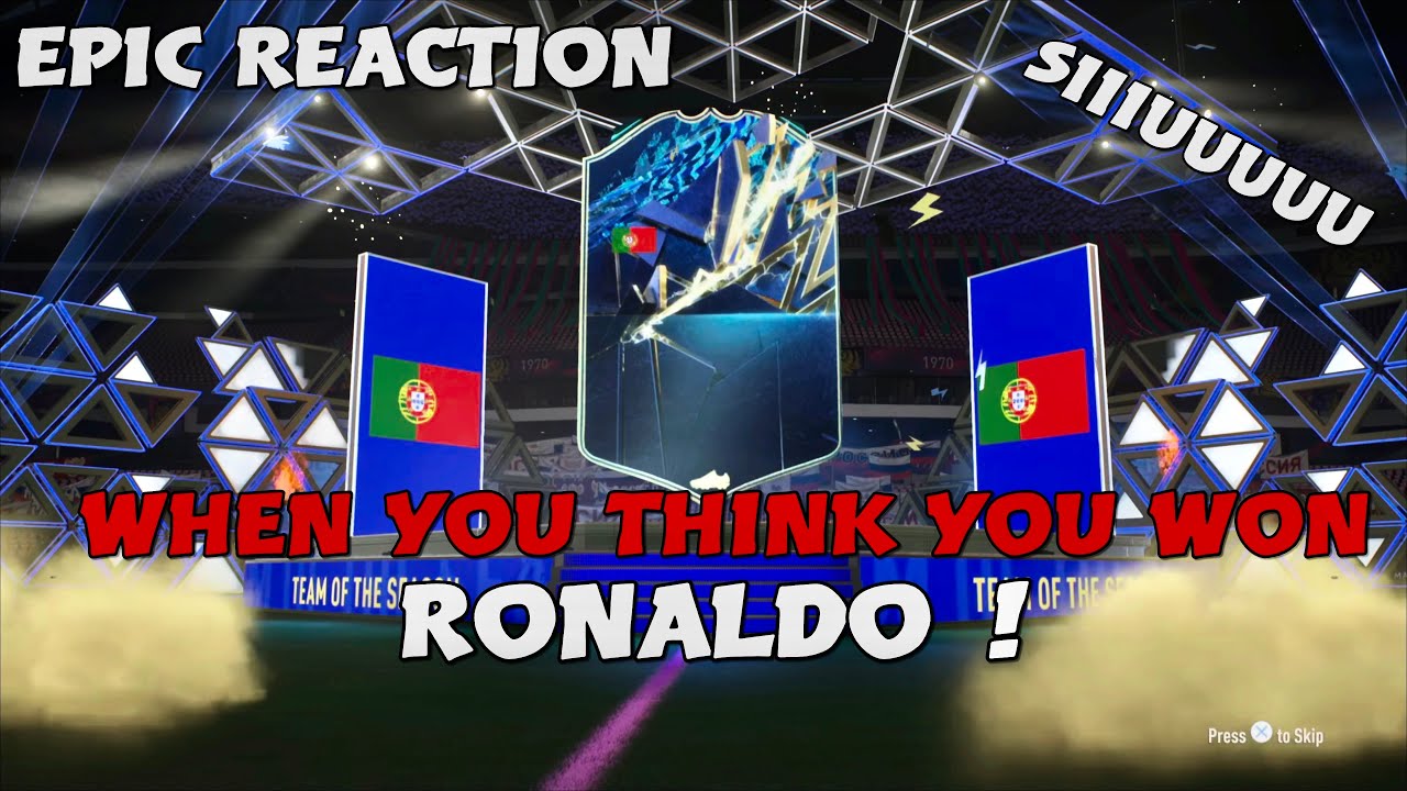 DID I Win RONALDO TOTS ?! (FIFA 22) - REACTION