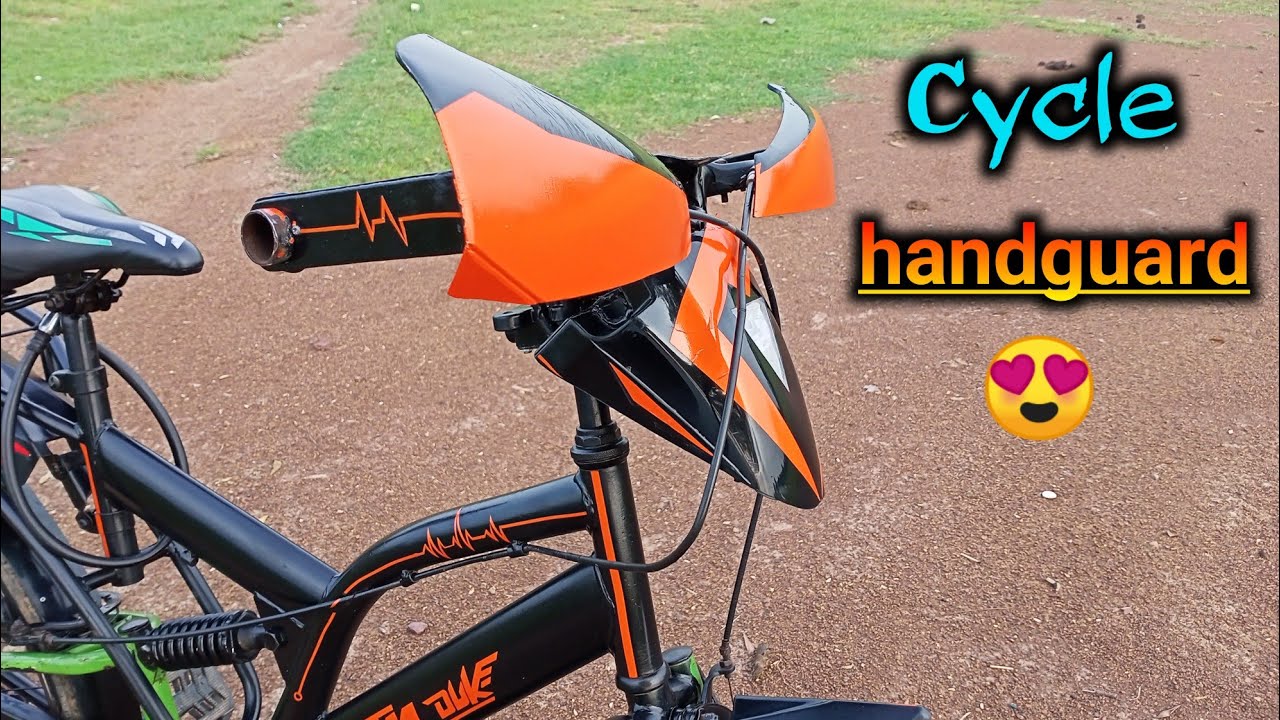 How To Make Cycle Handguard || How to Modified Cycle || Cycle Hand guard
