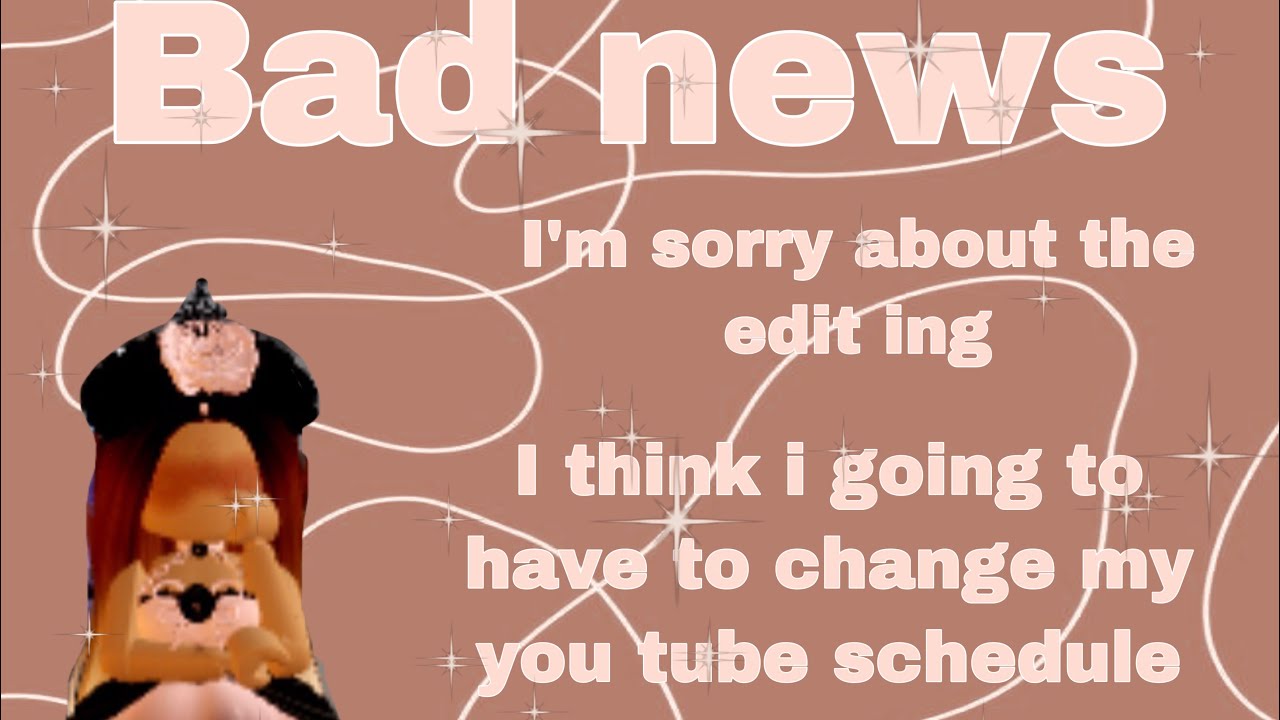 Hey dream squad today i have some bad news.