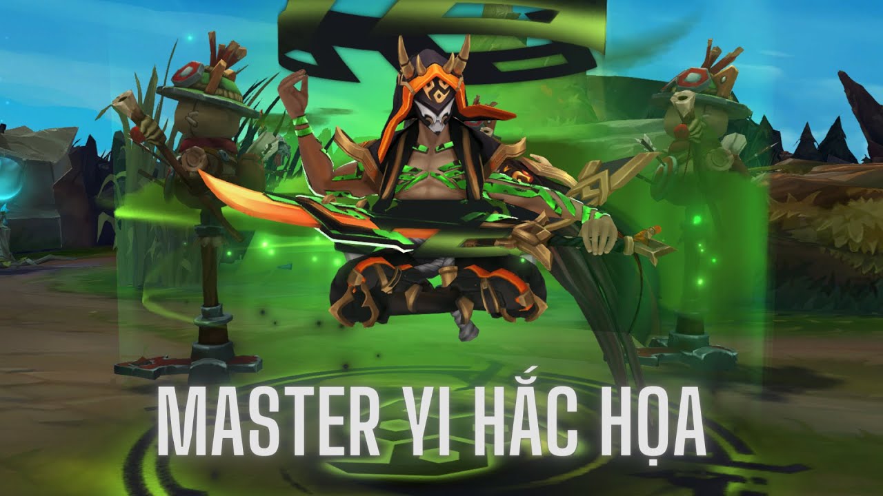 Trang Phục Master Yi Hắc Họa - Liên Minh Huyền Thoại