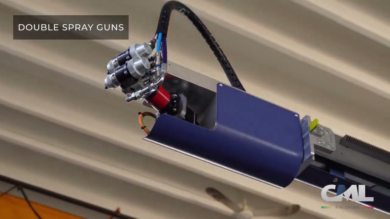 CML FINISHING 001 - Ghost X painting robot for windows and doors