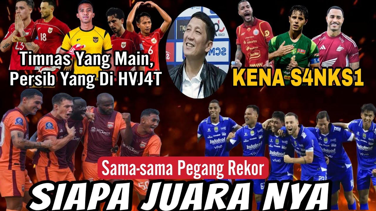 Persib & Borneo Sama-sama Pegang Rekor, Tapi Juara Nya? 😱Timnas Main Persib Di HVJ4T 😭S4NKS1 KOMDIS 