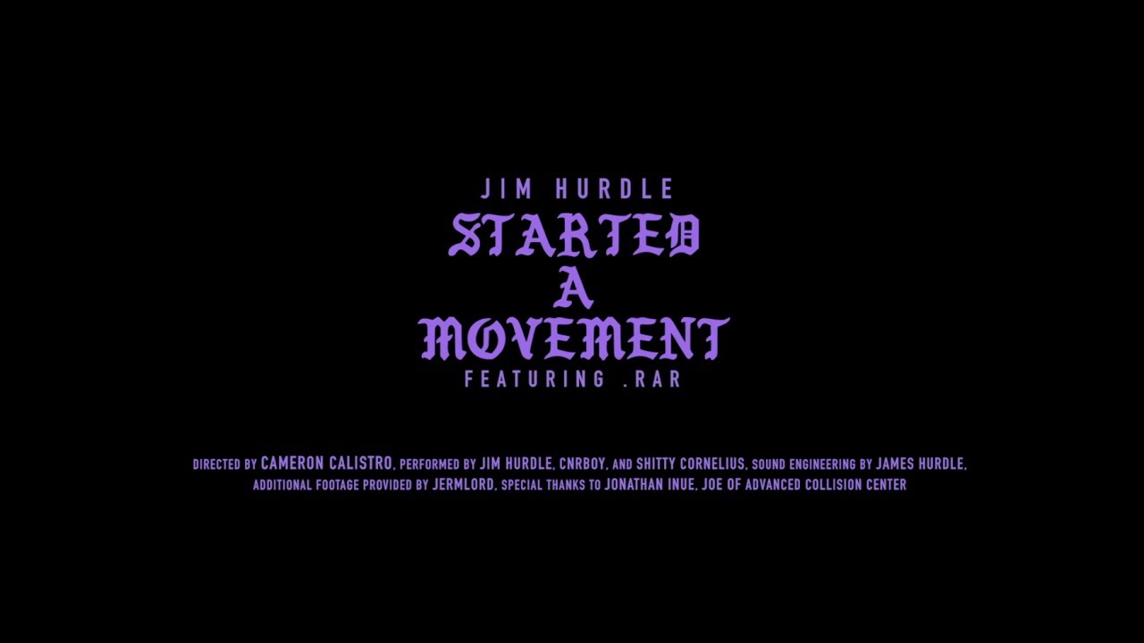 Jim Hurdle - We Started A Movement ft. .rar (Official Video)