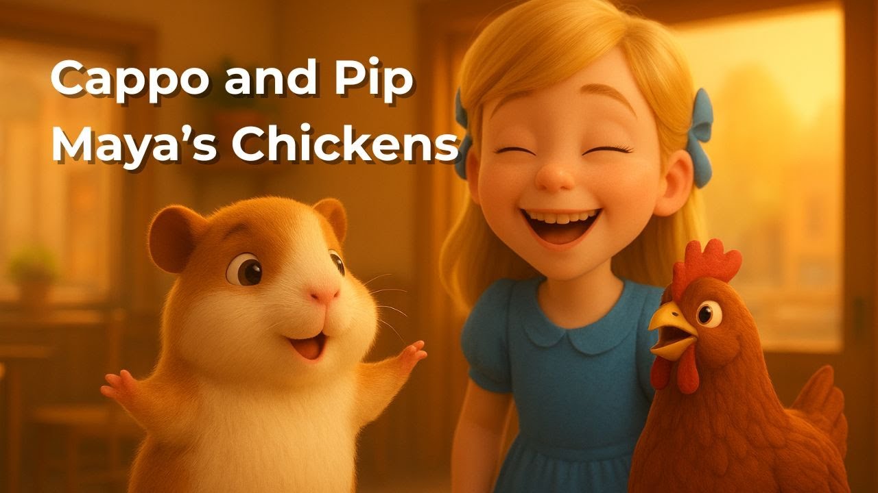 Children's Storybook: Cappo and Pip: The Pet Whisperers: Vol I Ch 5, Maya's Chickens