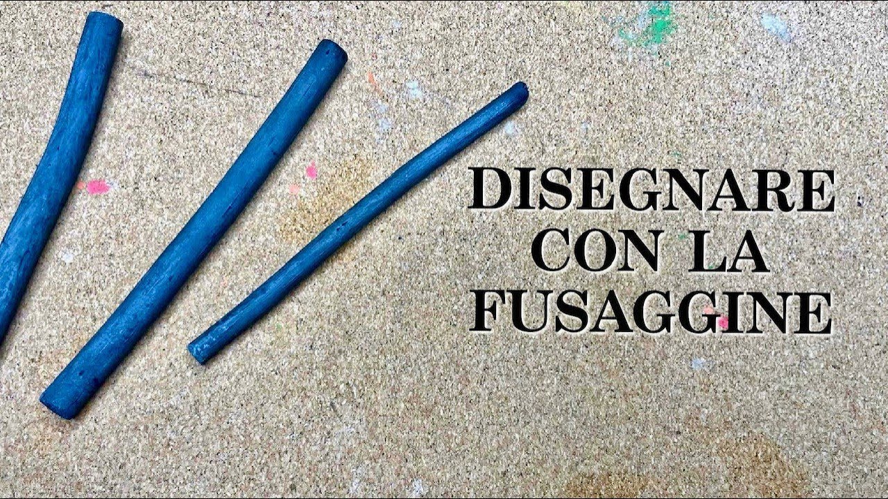 DISEGNARE CON LA FUSAGGINE - QUADRO A BASSO COSTO - Arte per Te