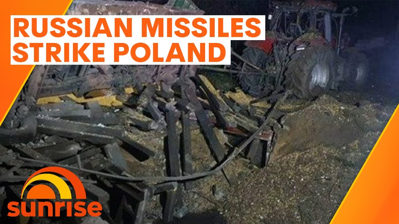 Russian missiles strike Poland in a concerning new development in the war in Ukraine | Sunrise