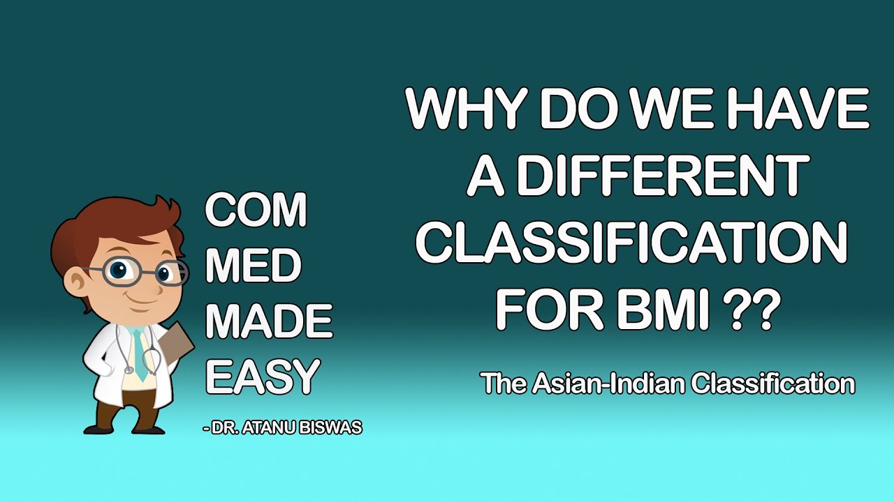 Asian-Indian vs. WHO Classification of BMI | CMME |