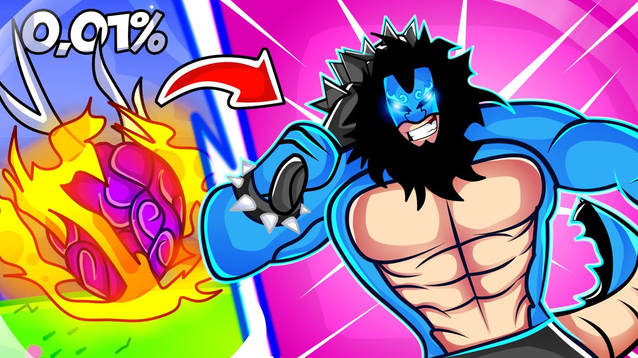 Despert&eacute; la Fruta MITICA del 0,01% *DRAGON v2* en FRUIT BATTLEGROUNDS